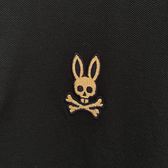 NWOT Psycho Bunny men pique polo shirt Size M - Picture 3 of 6